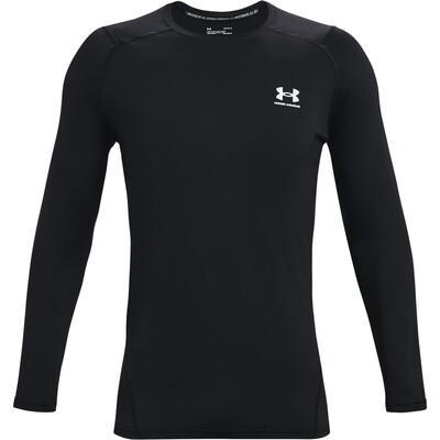 UA HG Armour Longsleeve Compression Shirt Black