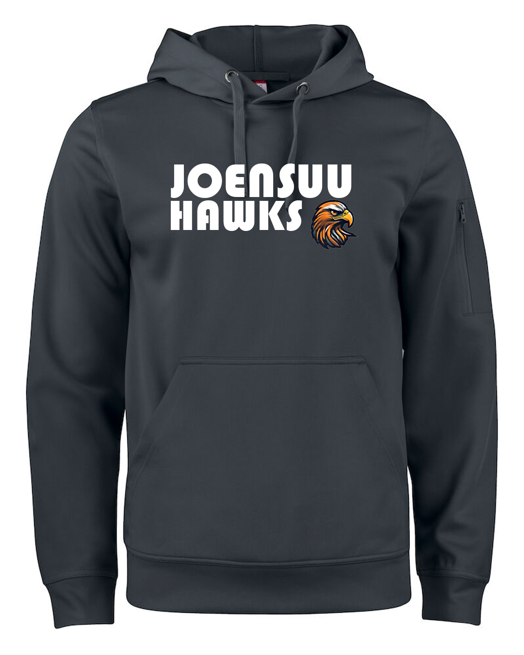 Hawks huppari tekstillä