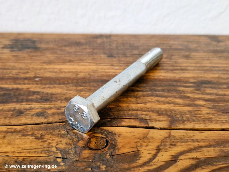 Sechskant-Kopf von 12 mm Schraube mit Schaft