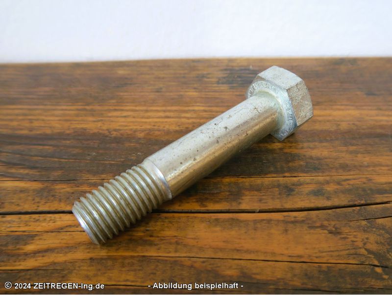 Sechskantschraube mit Teilgewinde DIN 6914 M20x100 10.9 verzinkt