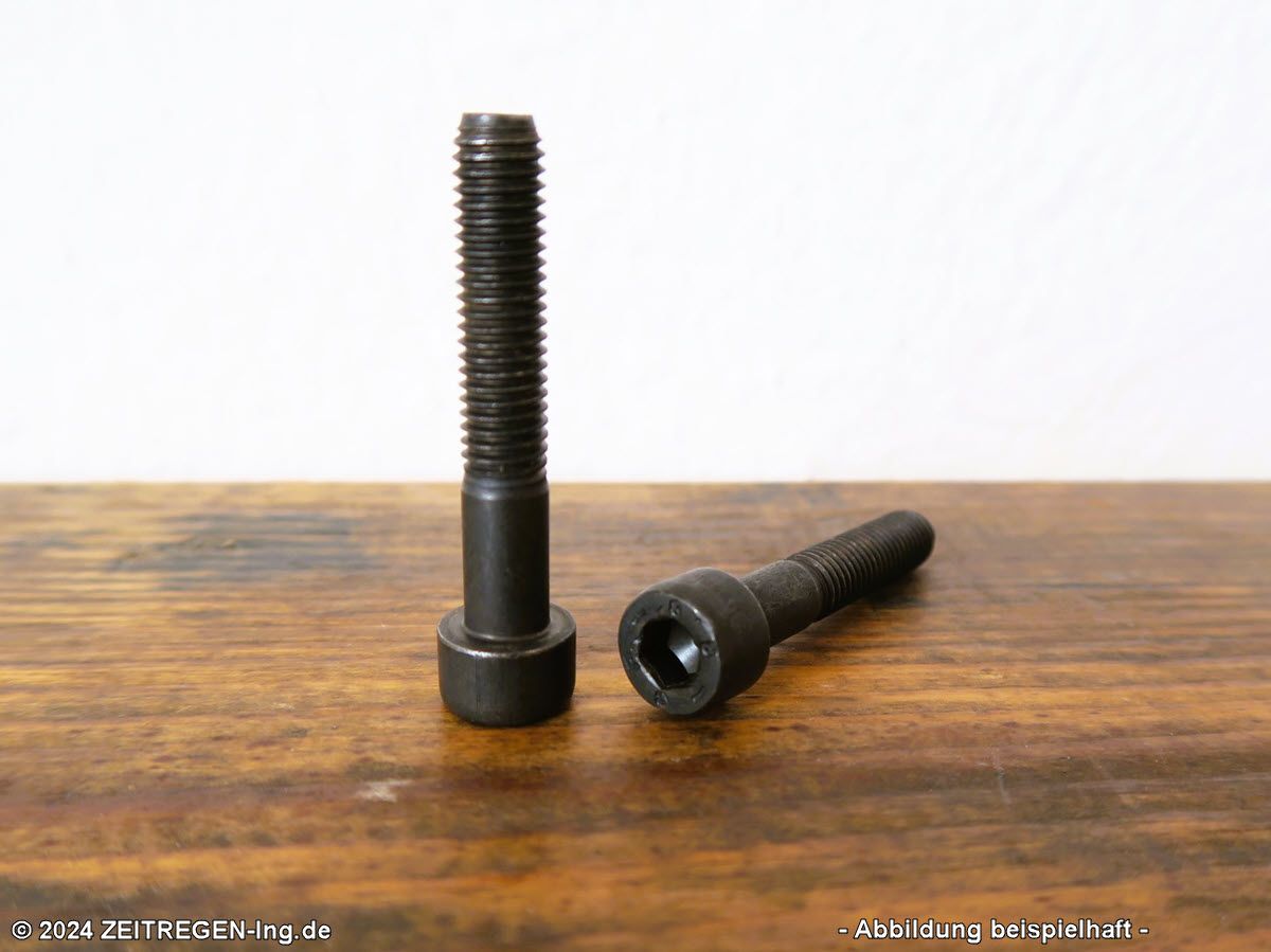 Zylinderschraube mit Innensechskant ISO 4762 - M8 x 45 - 8.8 Stahl blank