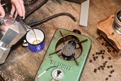 Kaffeezubereitung (Bauanleitung)