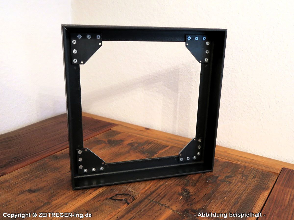 Stahl-Bilderrahmen für 30 x 30 cm Leinwand