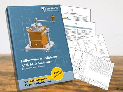 Kaffeemühle modifizieren KYM 9470 Sanftmann (Zeichnungssatz-Plus) Beta