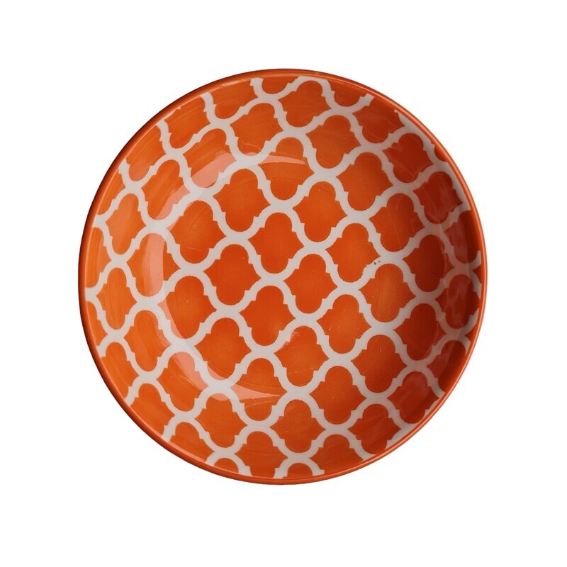 Ceramic bowl 9cm Moroccan motif