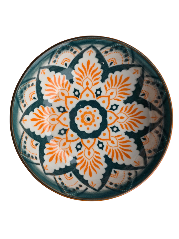 Ceramic bowl 9cm Moroccan motif