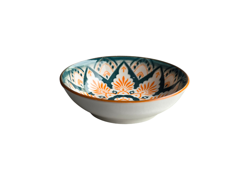 Ceramic bowl 9cm Moroccan motif