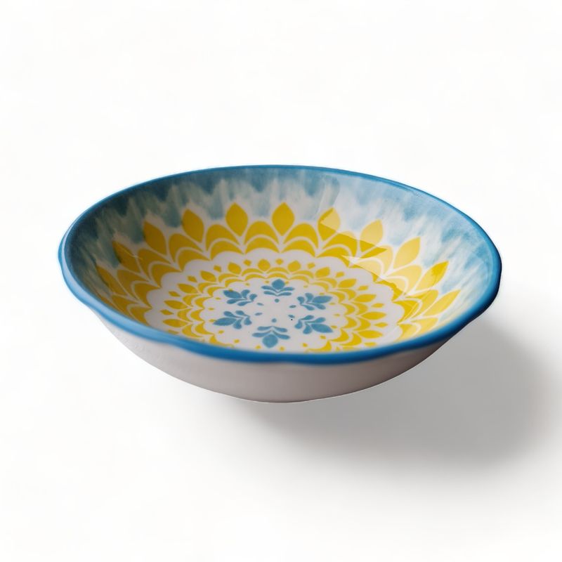 Ceramic bowl 9cm Moroccan motif