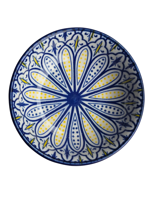 Ceramic bowl 9cm Moroccan motif
