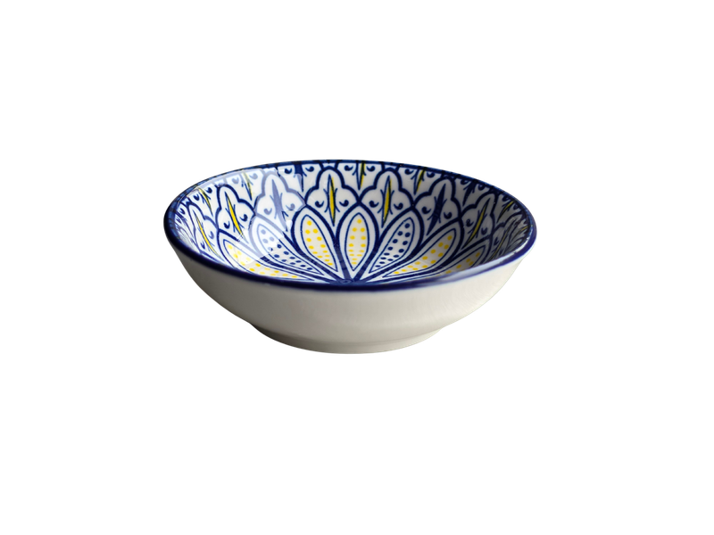 Ceramic bowl 9cm Moroccan motif
