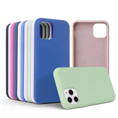 SHOCKPROOF SOFT COVER SILICONE LIQUID PHONE CASE FOR IPHONE XR TO 13 PRO MAX