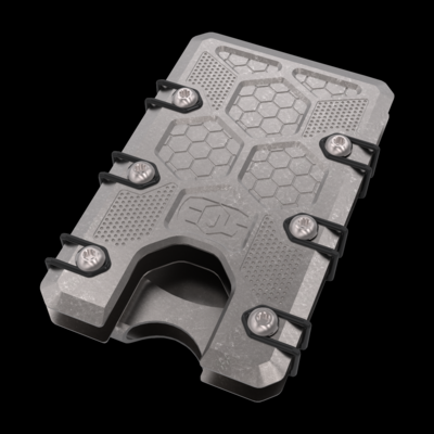 2.5 Titanium Wallet Stonewash