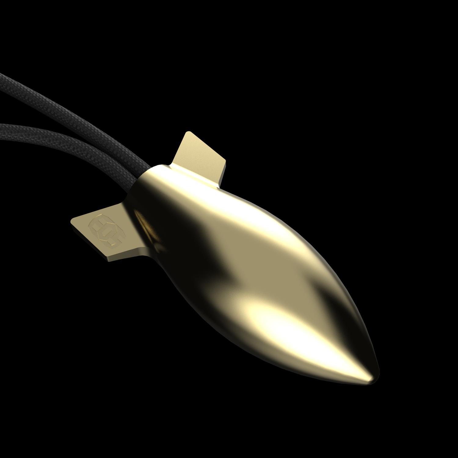 Brass Warheard Bead