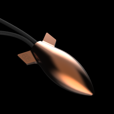 Copper Warheard Bead