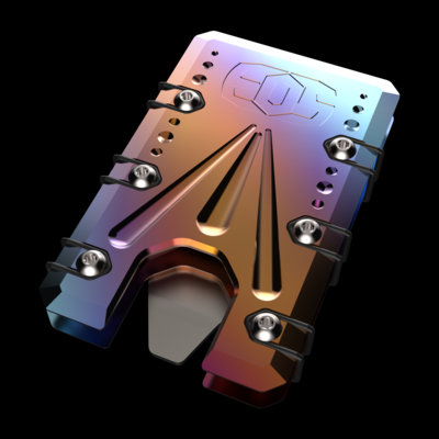 Titanium 2.0 Flame Treated Wallet