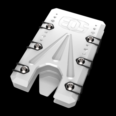 2.0 Titanium Wallet White Cerakote