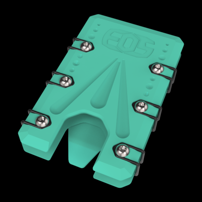 2.0 Titanium Wallet Tiffany Blue Cerakote