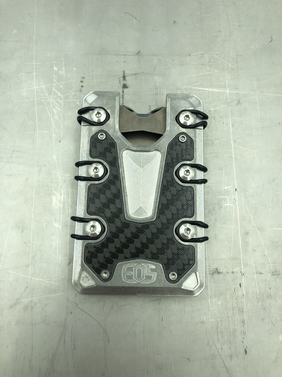 3.0 Stonewashed Titanium/ Carbon Wallet