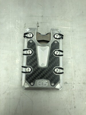 3.0 Stonewashed Titanium/ Carbon Wallet