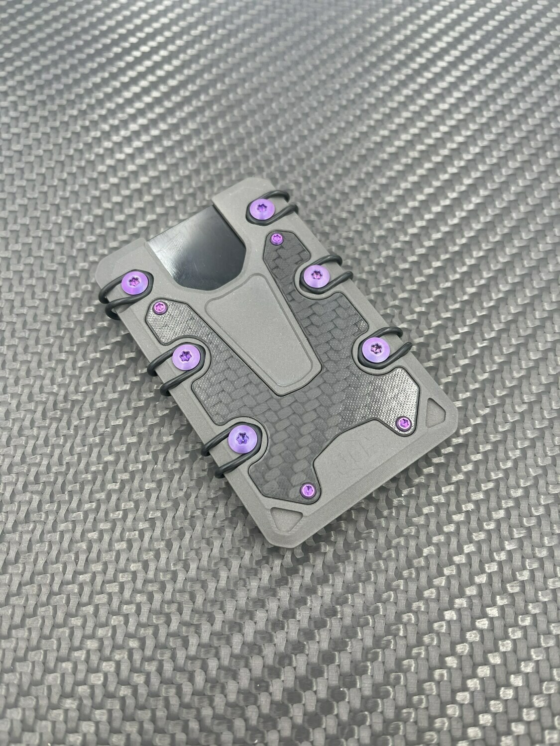 3.0 Ti Sasha Carbon Purple Wallet