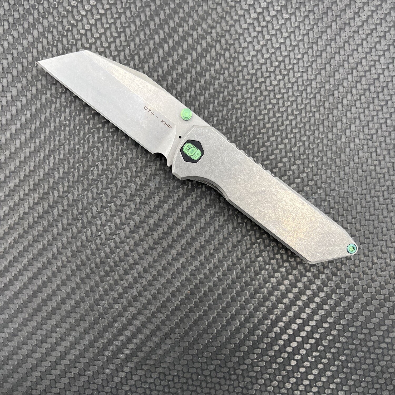 Stonewash and green Micro Surgeon