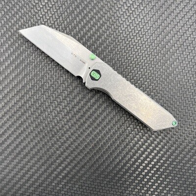 Stonewash and green Micro Surgeon
