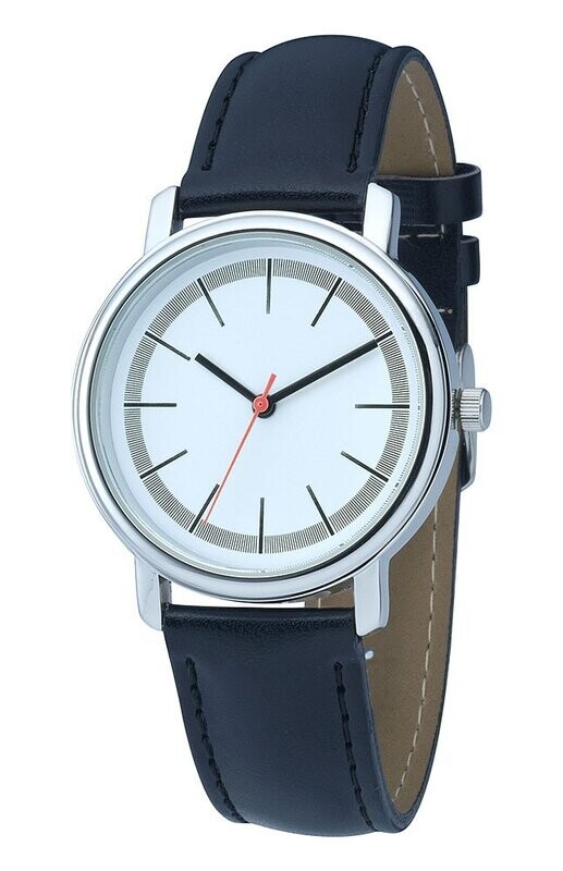 Unisex Werbeuhr Ø 36mm Metall Leder