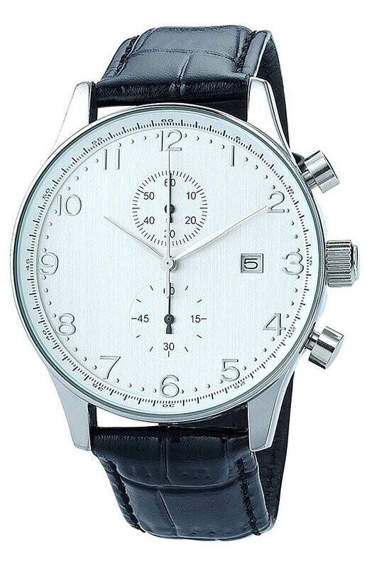 Vintage Chronograph Ø 40mm Metall Leder