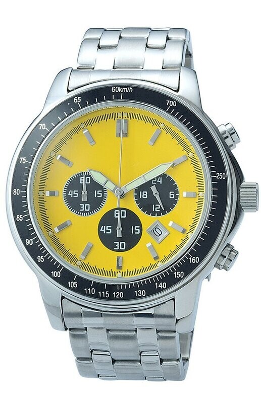 Luxusklasse XXL-Chronograph Ø 44mm Edelstahl