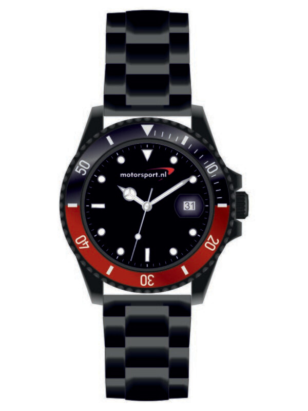 Werbeuhren Made in Germany 
Modell SPORT Ø 40mm Metall Edelstahl