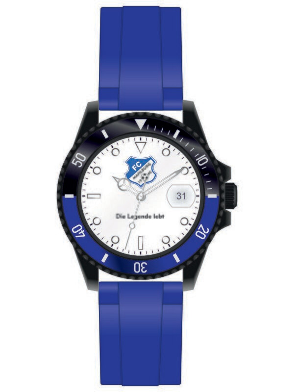 Werbeuhren Made in Germany 
Modell SPORT Ø 40mm Metall Silikon