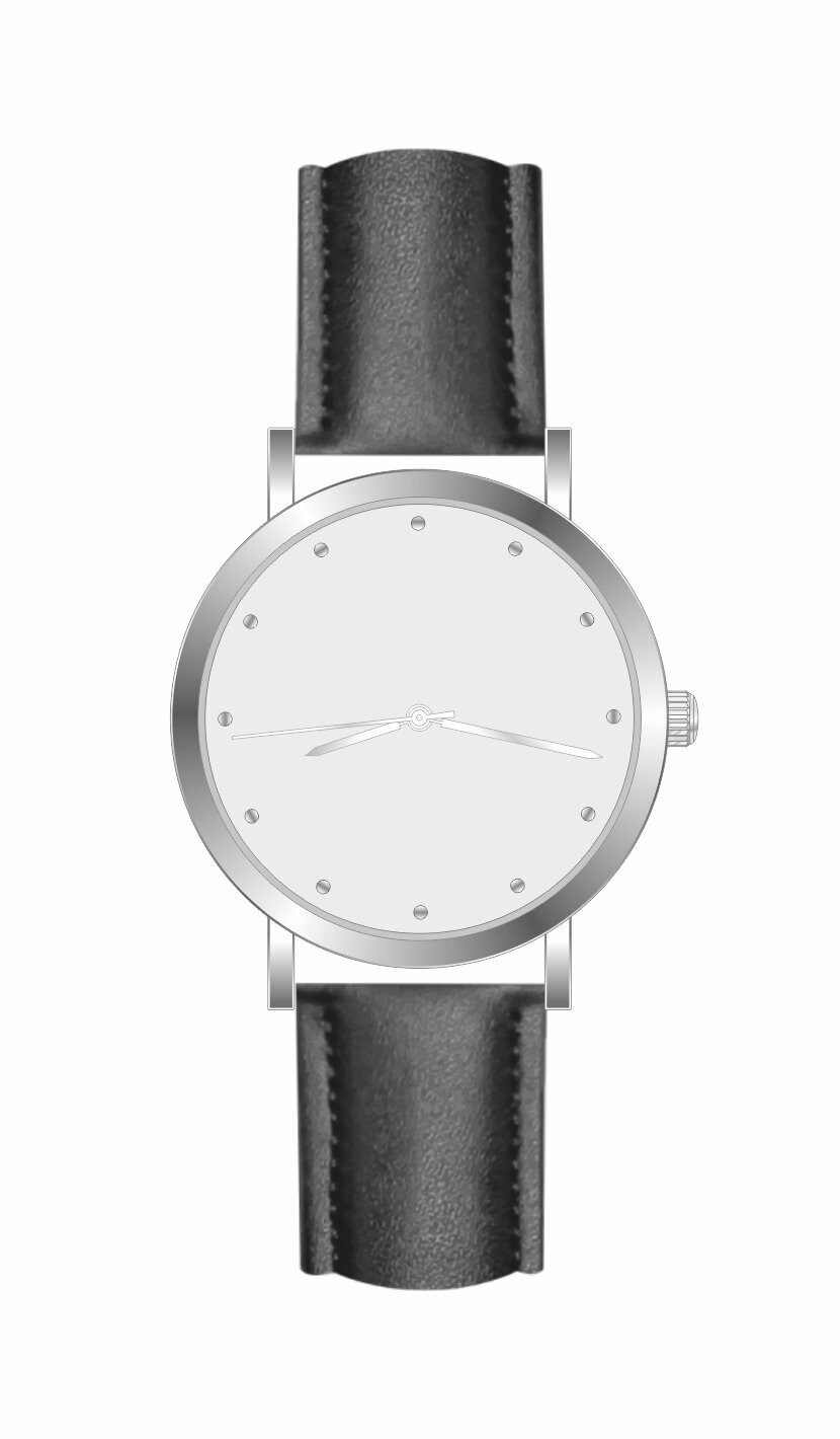 Werbeuhren Made in Germany 
Modell KLASSIK DAMEN Ø 36mm Metall Edelstahl