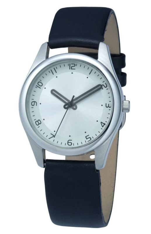 Damenuhr, Lederarmband, Wasserdicht  3ATM