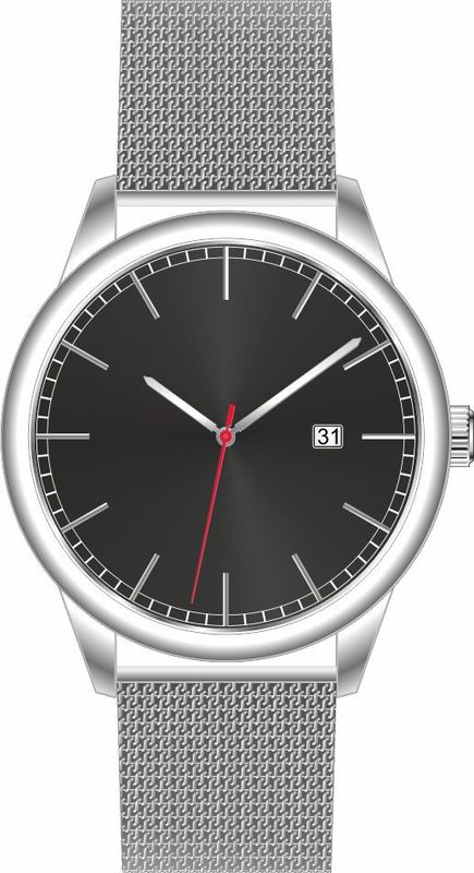 Pilot Uhr Mesharmband, Wasserdicht  3ATM