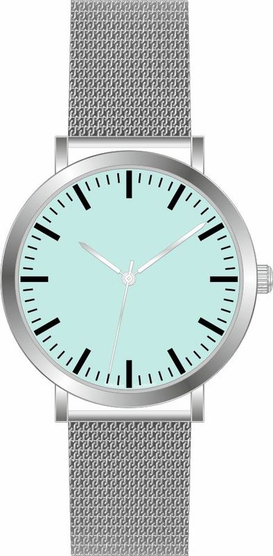 Klassik Lady Uhr Mesharmband, Wasserdicht  3ATM