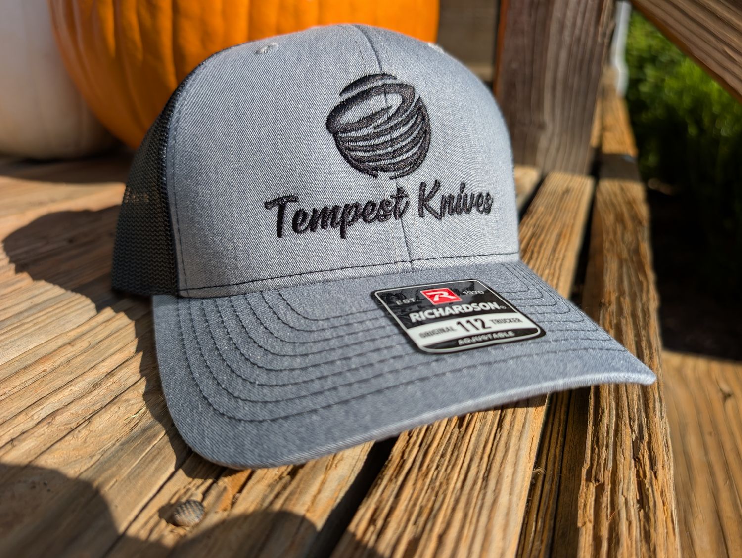 Grey and Black Tempest Knives Richardson 112 Hat