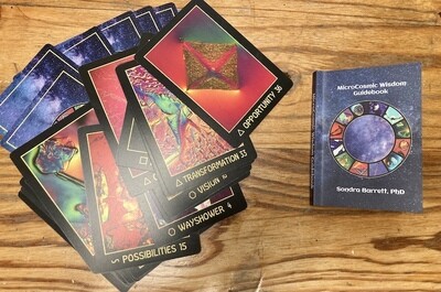 MicroCosmic Wisdom Deck and Guidebook - PREORDER. US only