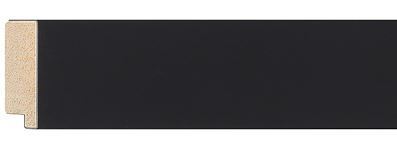 40mm Flat Matt Black Wooden Frame
