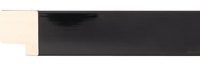33mm Black Lacquered Cube
