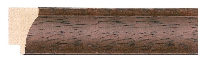 32mm Darkwood Scooped Profile