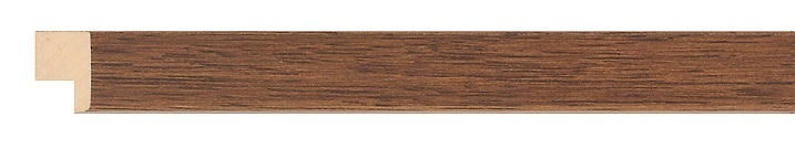 15mm Flat Basic Walnut Profile