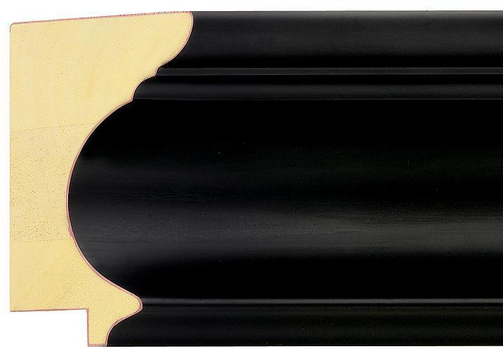 93mm Wide Matt Black Reverse