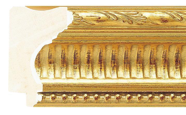 79mm Wide Ornate Gold