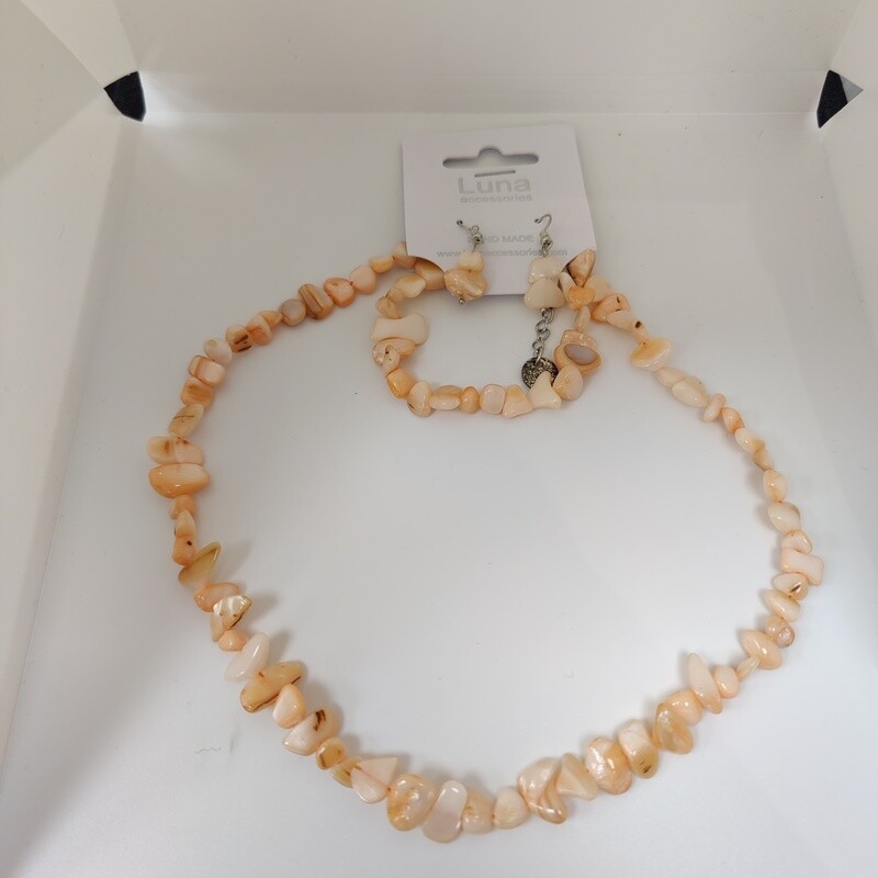 Honey Stone Jewellery Set