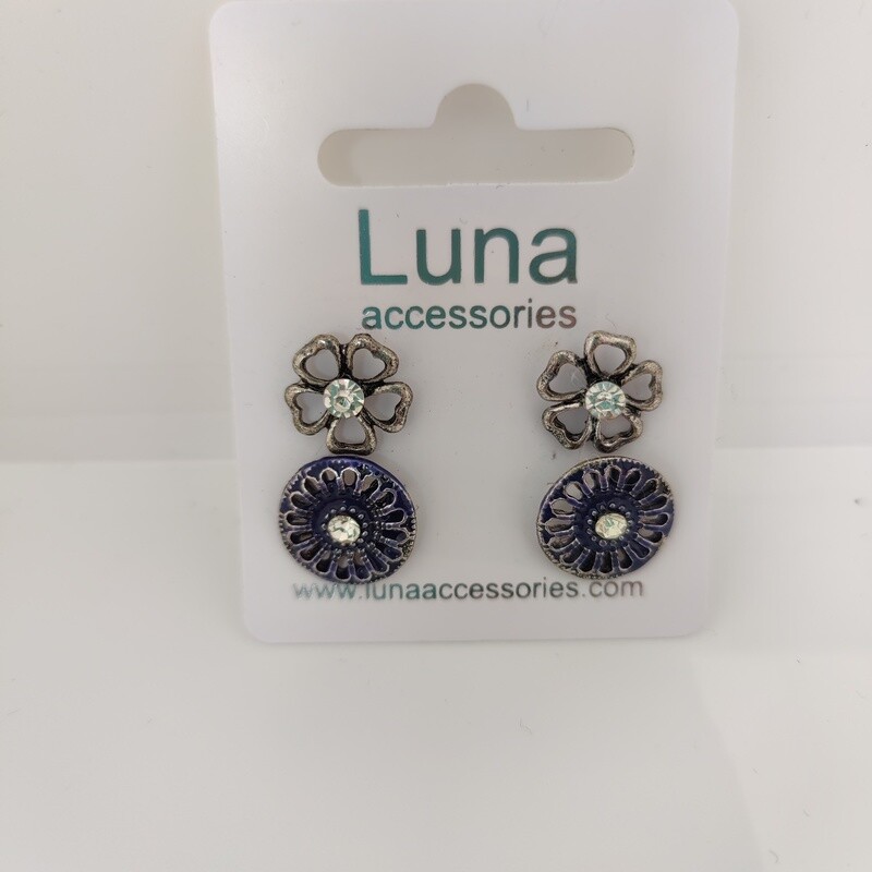 Two Set Flower Earrings