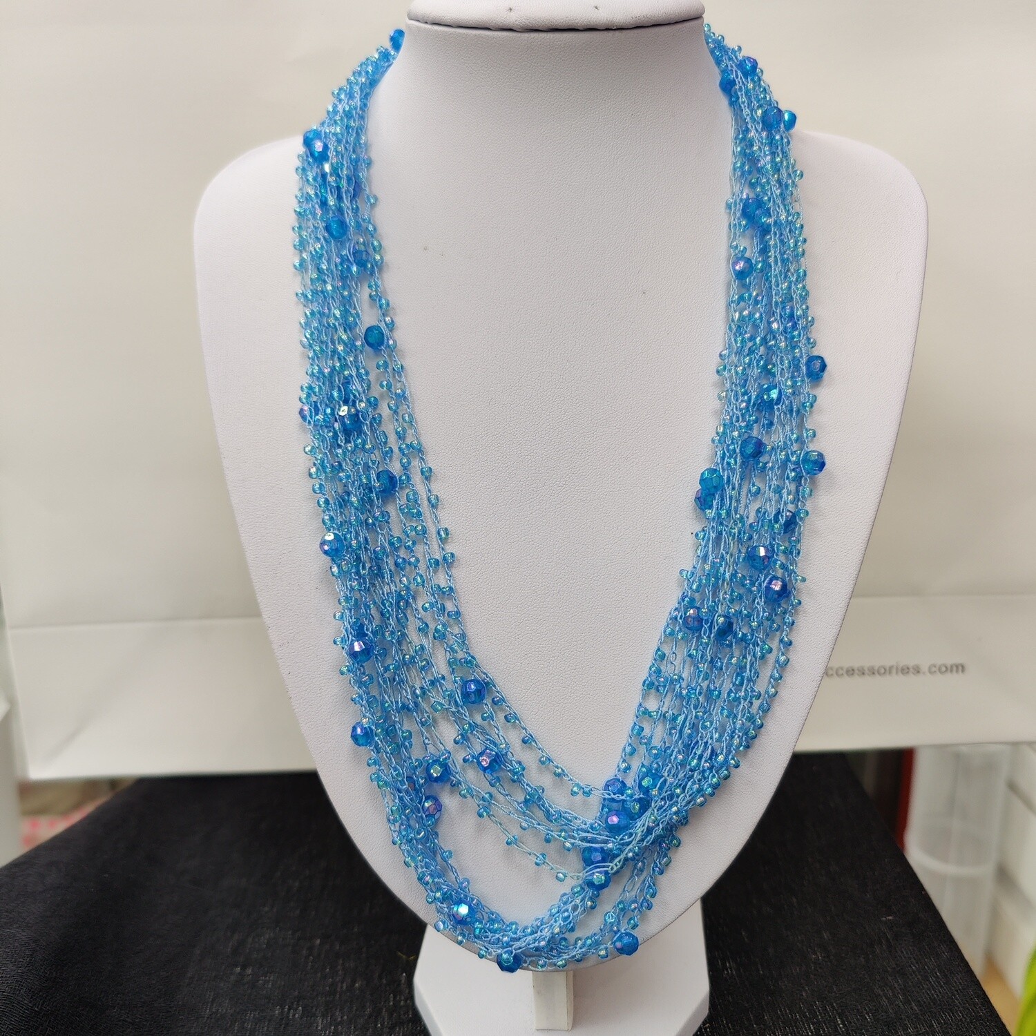 Soft Aqua Blue Necklace