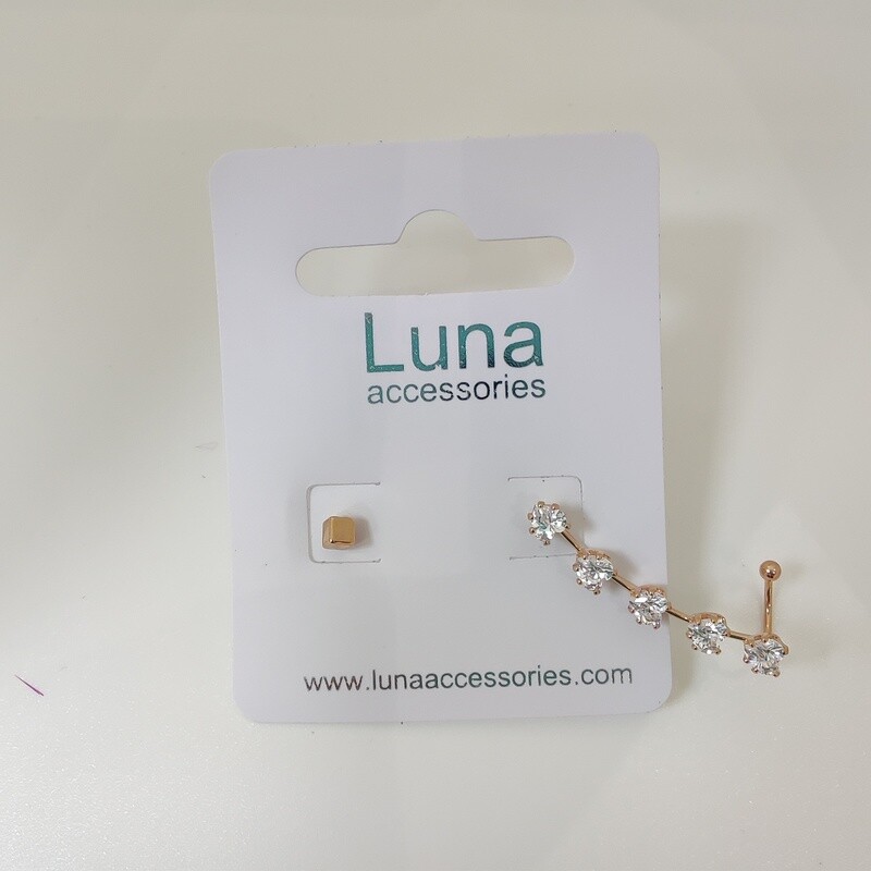 Cosmic Diamante Earrings