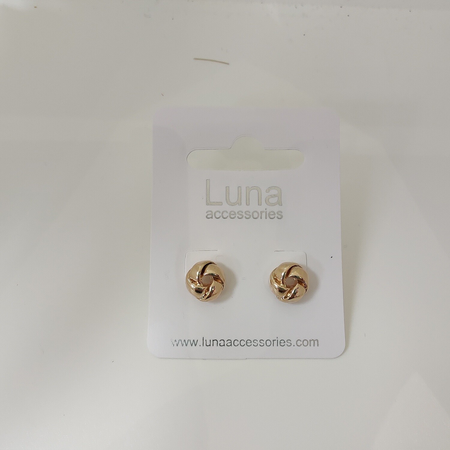 Golden Knot Earrings