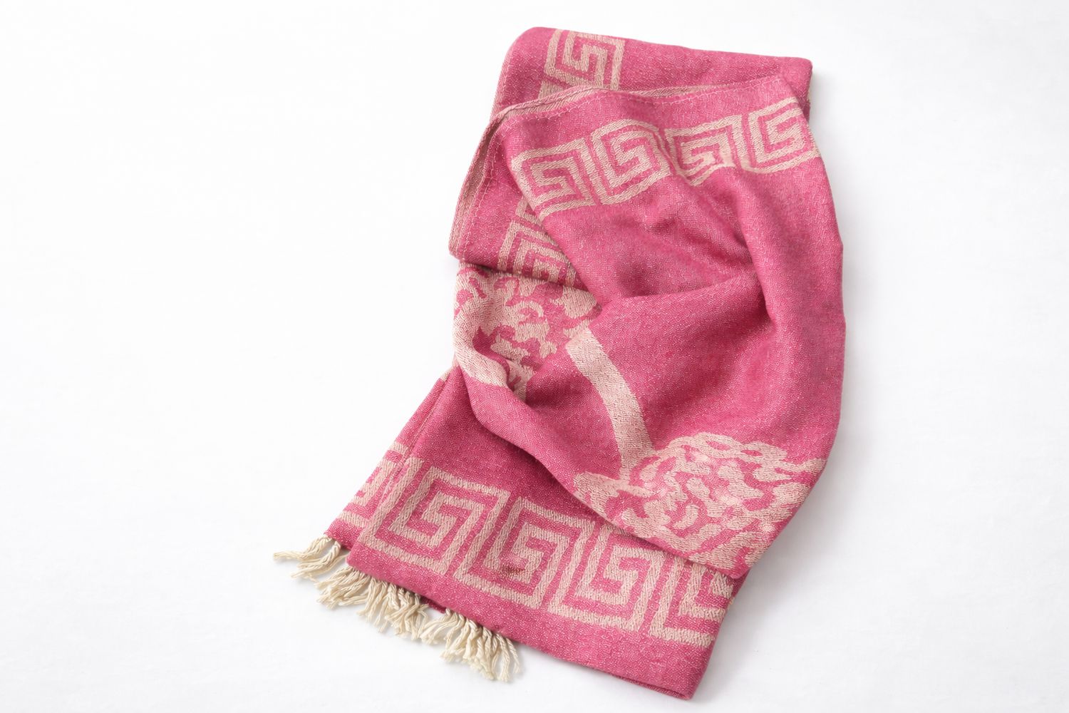 Pink Pashmina Style Scarf