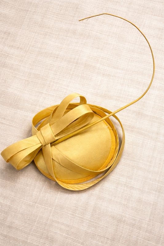 Gold Fascinator